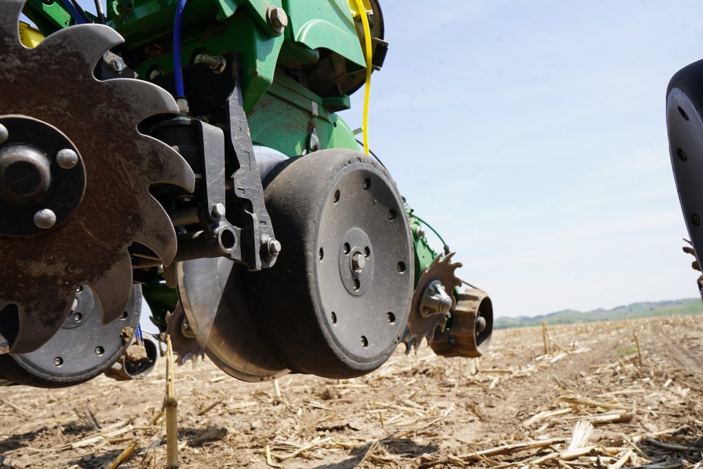 tillage tools in action