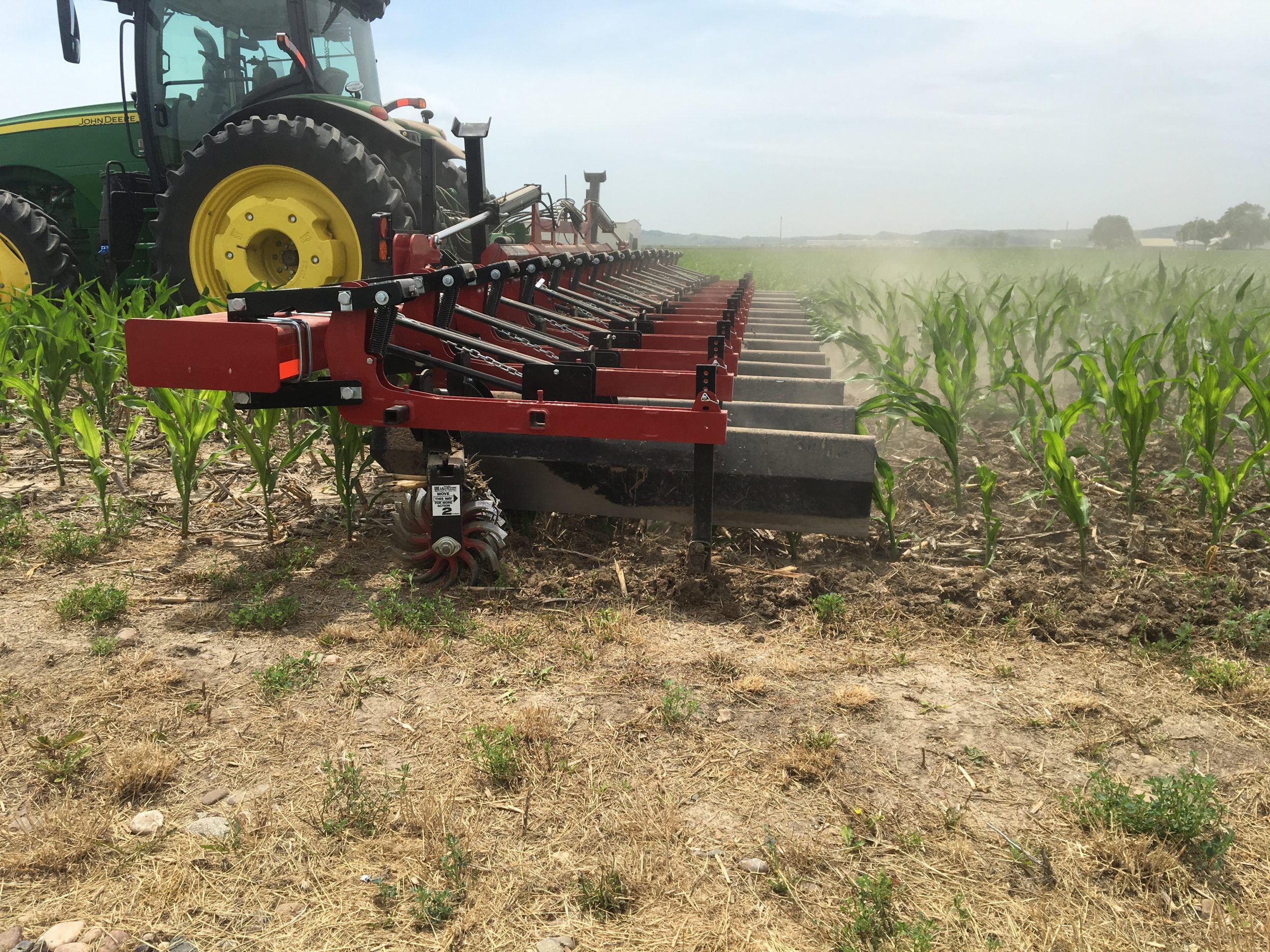 ploughing crops